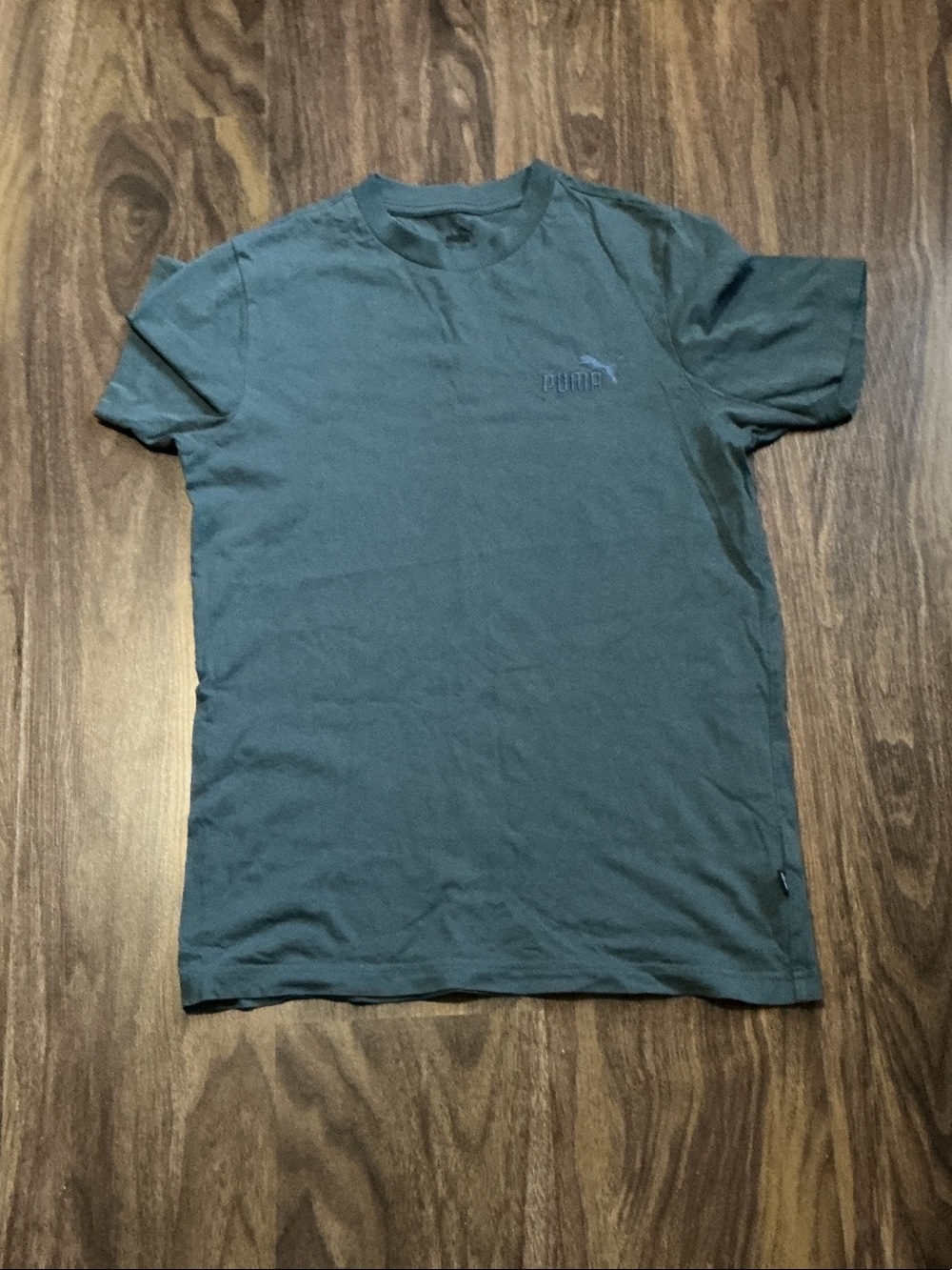 Puma Men's Dark Teal Short Sleeve Crew Tee